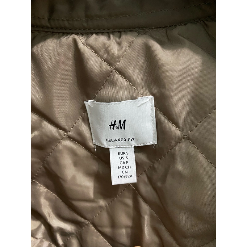 Áo khoác dáng sơ mi h&m size S âu mới tinh 319332