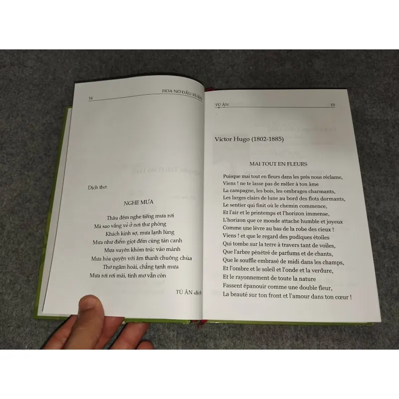 HOA NỞ ĐẦU XUÂN - THƠ SONG NGỮ 729542
