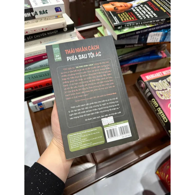 Thái Nhân Cách – Phía Sau Tội Ác | James Fallon | Sách tâm lý học - K3 1009622