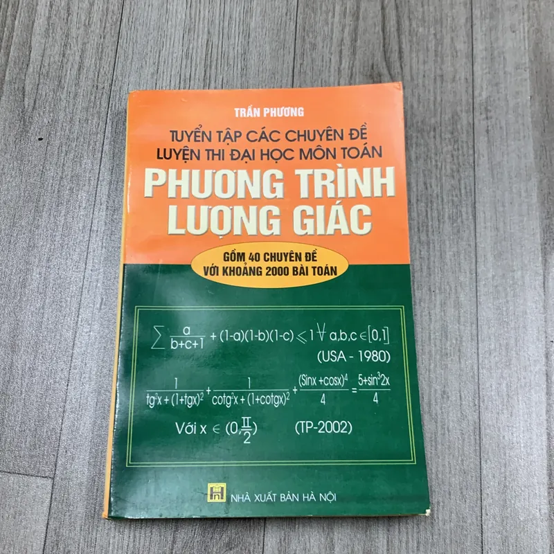 Tuyển tập các chuyên đề luyện thi đại học môn toán, phương trình lượng giác  3b5 717363