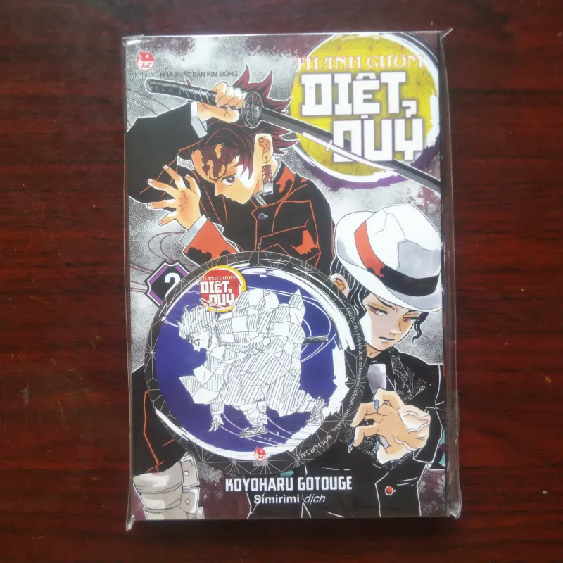 Thanh Gươm Diệt Quỷ (Koyoharu Gotouge) Kimetsu No Yaiba Tập 1-7 & 23 Tặng Bookmark Lót Ly 1051669