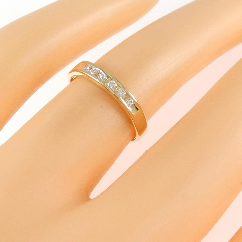 Nhẫn kim cương K18YG 0.10CT - Hàng hiệu Authentic 850586