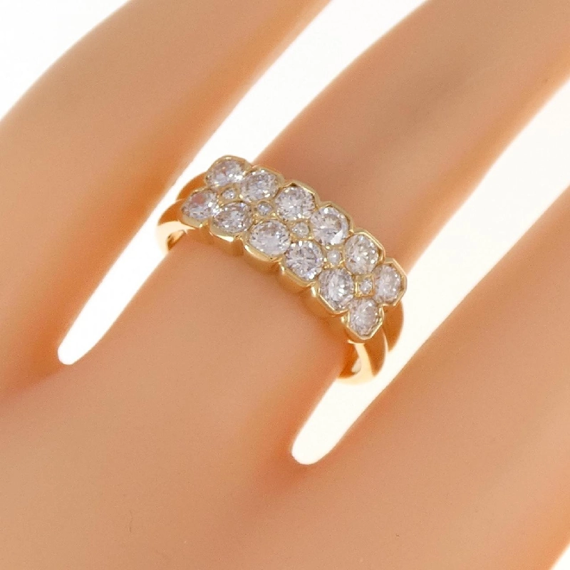 Nhẫn kim cương K18YG 1.05CT 673382