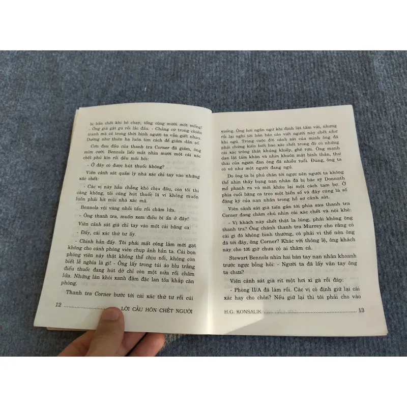 LỜI CẦU HÔN CHẾT NGƯỜI - H.G.KONSALIK 574305
