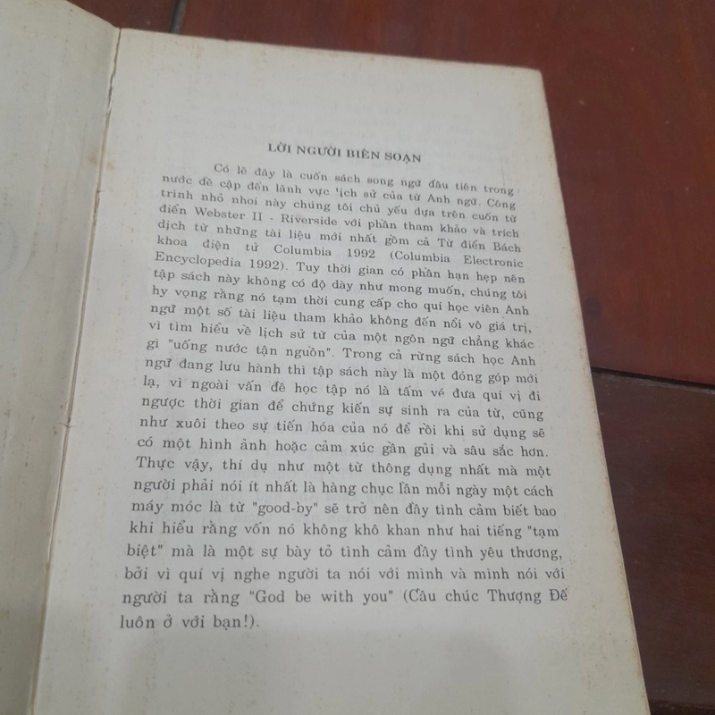 Hồ Văn Hiệp - LỊCH SỬ TỪ TIẾNG ANH 474717