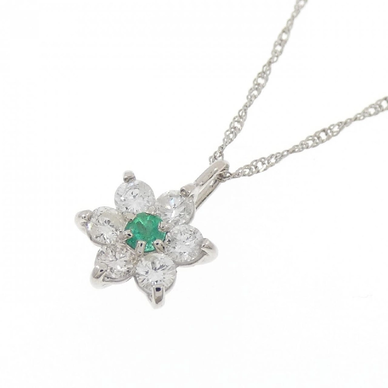 Dây chuyền ngọc lục bảo PT900/PT850 - Hàng hiệu Authentic 858041