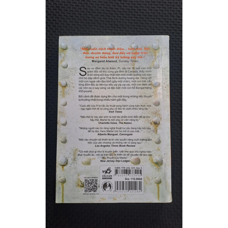 Cuộc đời của Pi - Yann Martel 537788