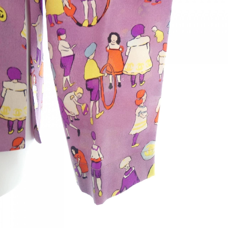 【Mã giảm giá】【Cổ điển】Chanel CHANEL Áo sơ mi 647086