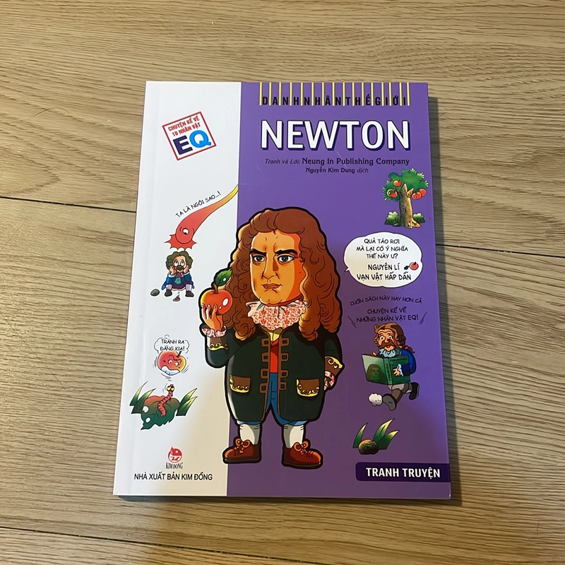 Combo 4 truyện tranh Danh nhân thế giới - Nobel - Napoleon - Fabre - Newton 498424