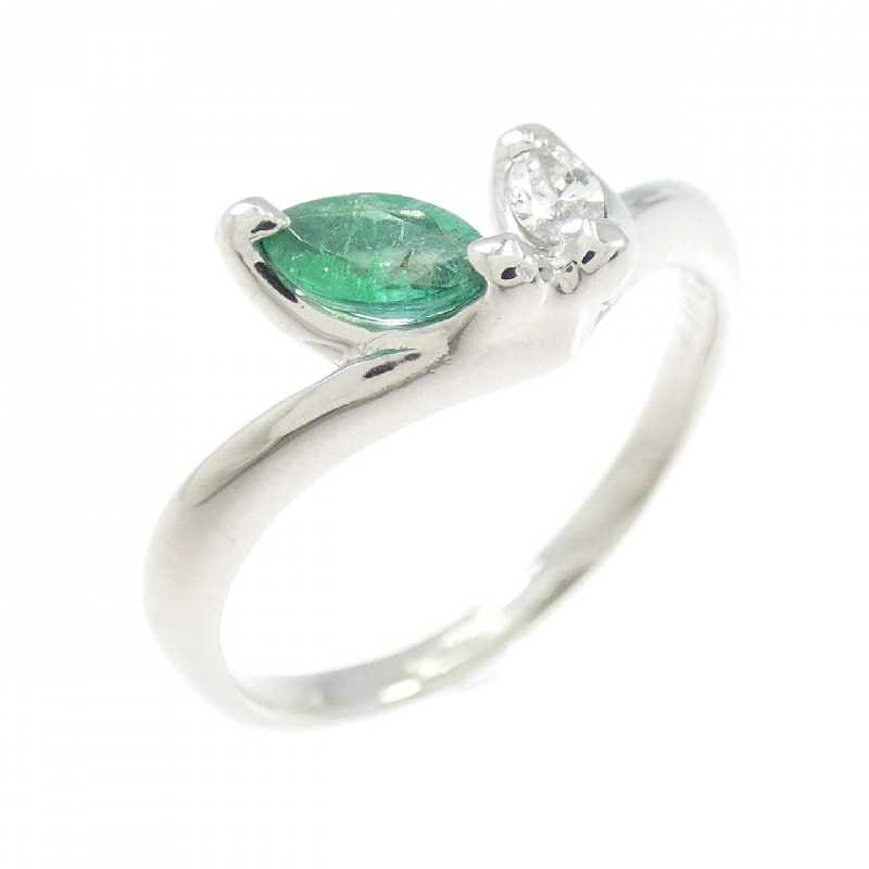 Nhẫn Emerald PT900 0.23CT - Hàng hiệu Chính hãng 854751
