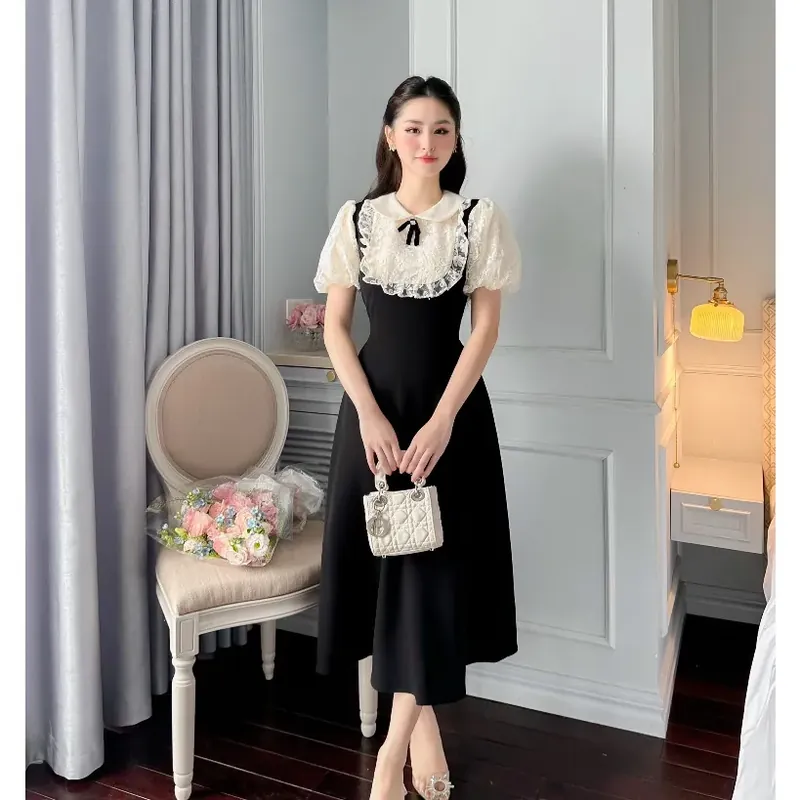 Váy nữ màu đen 604499