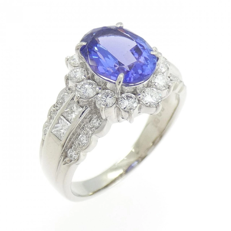 Nhẫn Tanzanite PT900 1.99CT - Hàng hiệu Authentic 847799