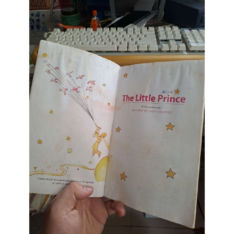 The Little Prince mới 80% ố ẫm tiếng anh, tranh màumàu HỌC NGOẠI NGỮ HCM2908 545409