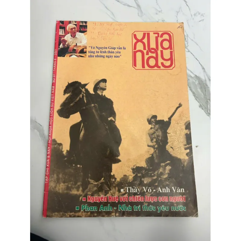 Tạp chí XƯA & NAY (Số 97, Tháng 8-2001) - Hội Khoa học Lịch sử Việt Nam 700498