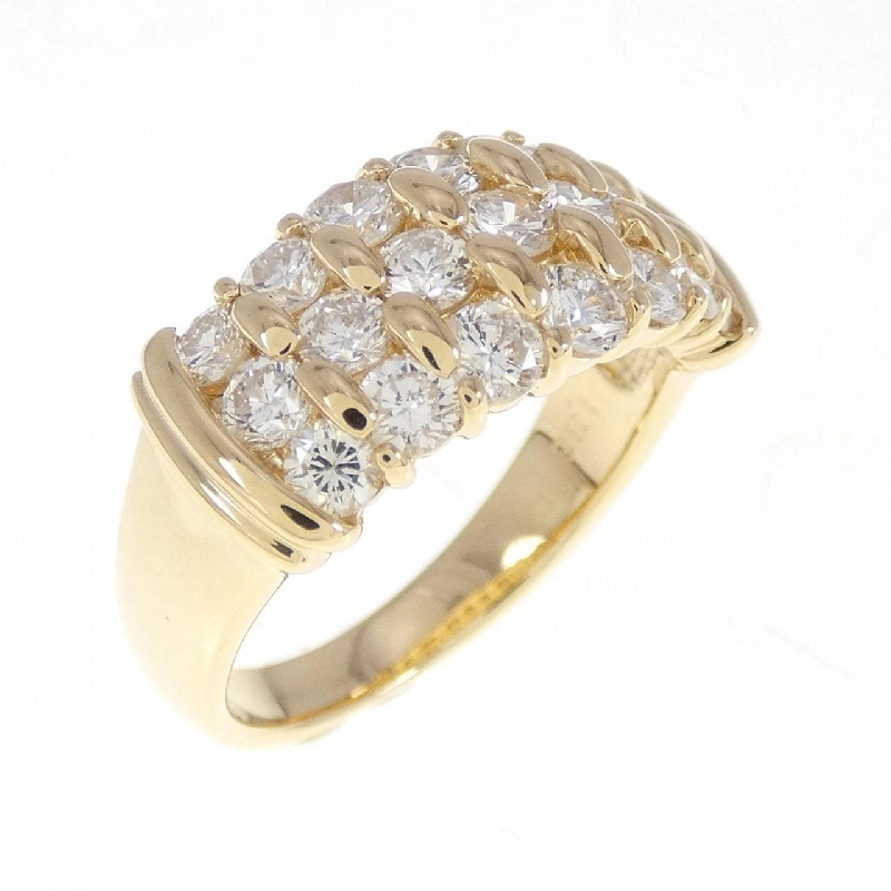 Nhẫn kim cương K18YG 1.38CT - Hàng hiệu chính hãng 855339