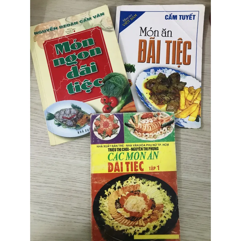 Bộ sách MÓN NGON ĐÃI TIỆC (3 quyển) 706369
