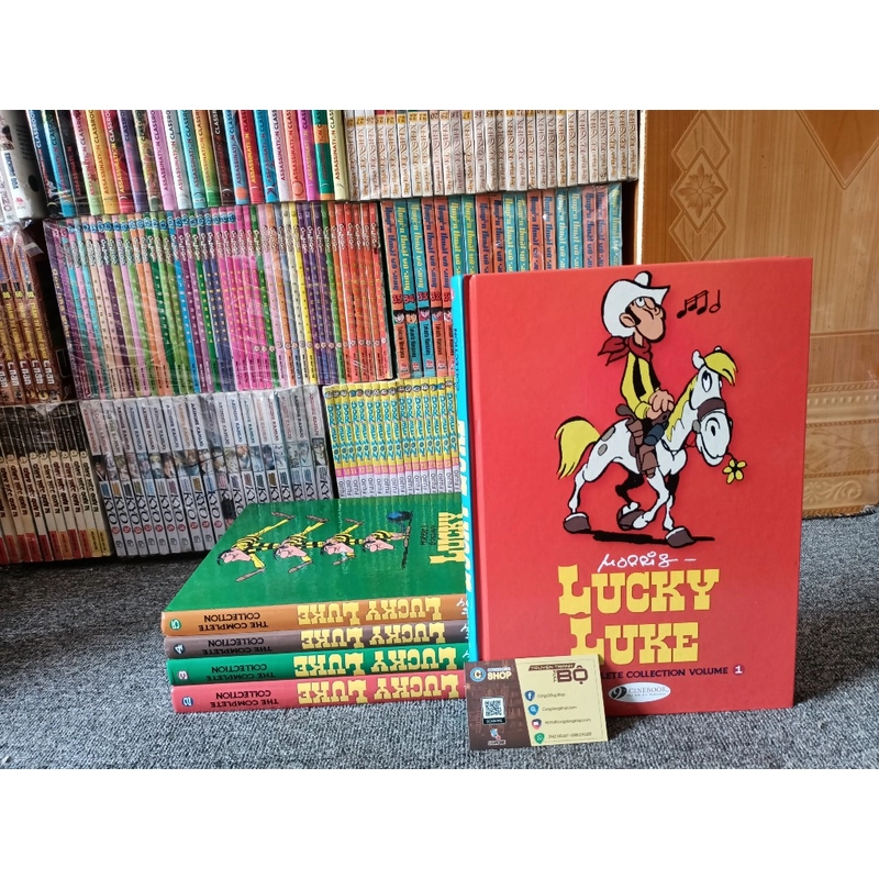 Truyện tranh 100% tiếng anh - Lucky Luke - Tác giả Morris & Goscinny 272907