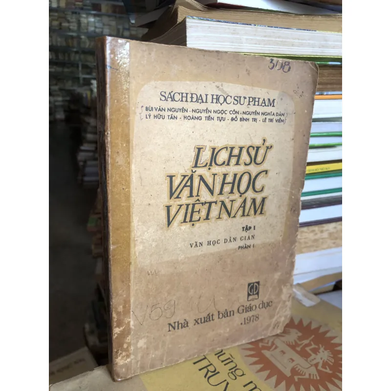 Lịch sử văn học Việt Nam tập 1 - Văn học dân gian phần 1 1003275