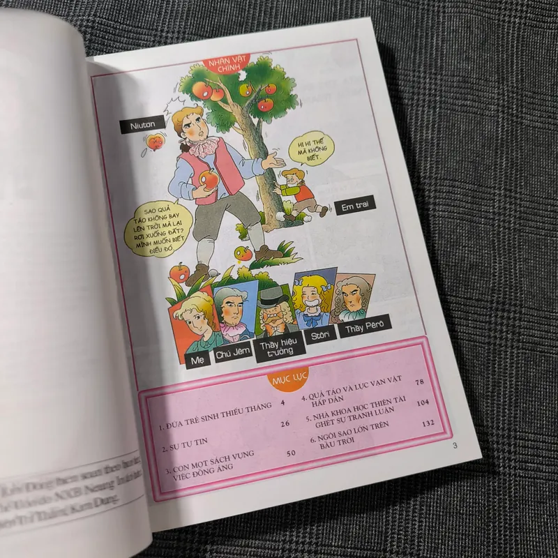 (Truyện tranh Danh nhân thế giới) Niutơn - Han Kiên 701030