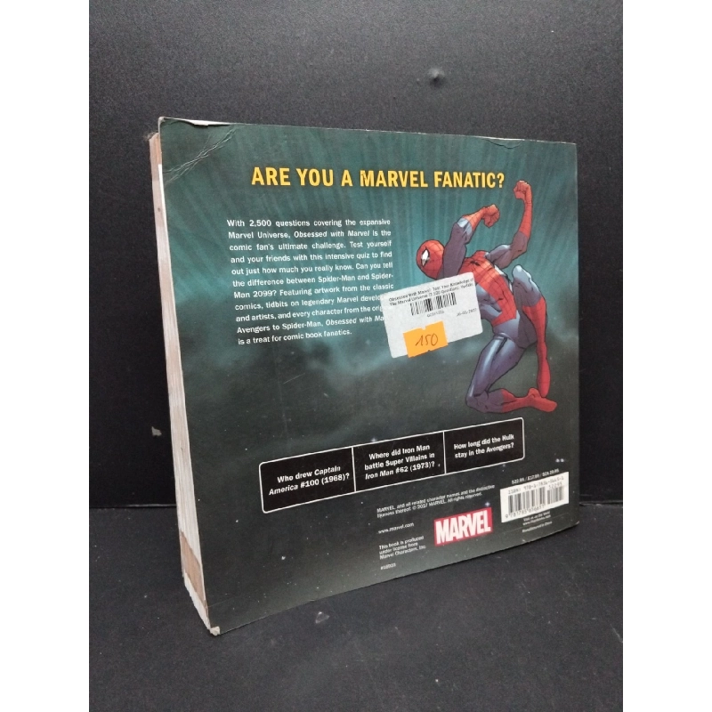 Obsesses with marvel mới 80% ố bẩn nhẹ HCM2809 NGOẠI VĂN 917163