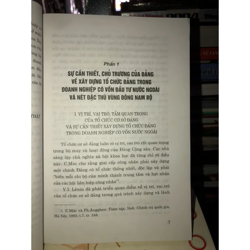 Xây dựng tổ chức đảng trong doanh nghiệp có vốn đầu tư nước ngoài giai đoạn hiện nay  756949