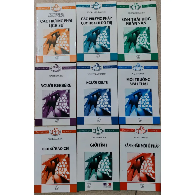 Tôi biết gì? Que sais je? (9 cuốn) 775789