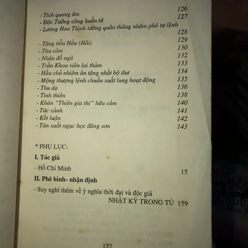 Nhật ký trong tù - Hồ Chí Minh  1028069