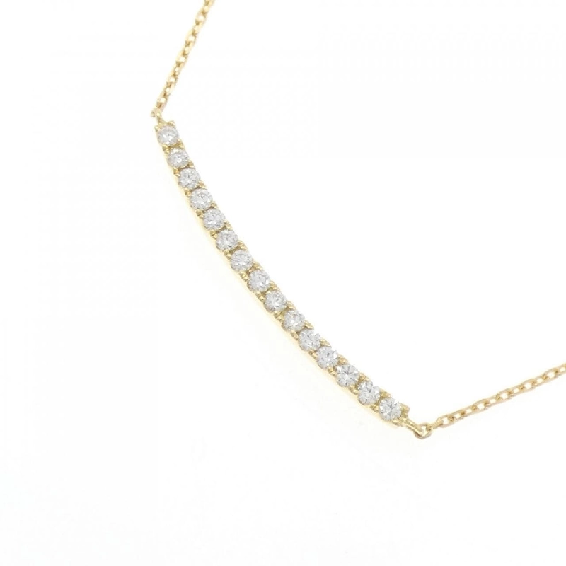 K18YG Dây chuyền kim cương 0.18CT - Hàng hiệu Chính hãng 856413