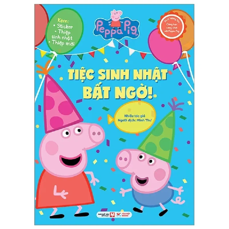 Sách Tương Tác - Cùng Học Cùng Chơi Với Peppa Pig - Tiệc Sinh Nhật Bất Ngờ - Nhiều Tác Giả 401975