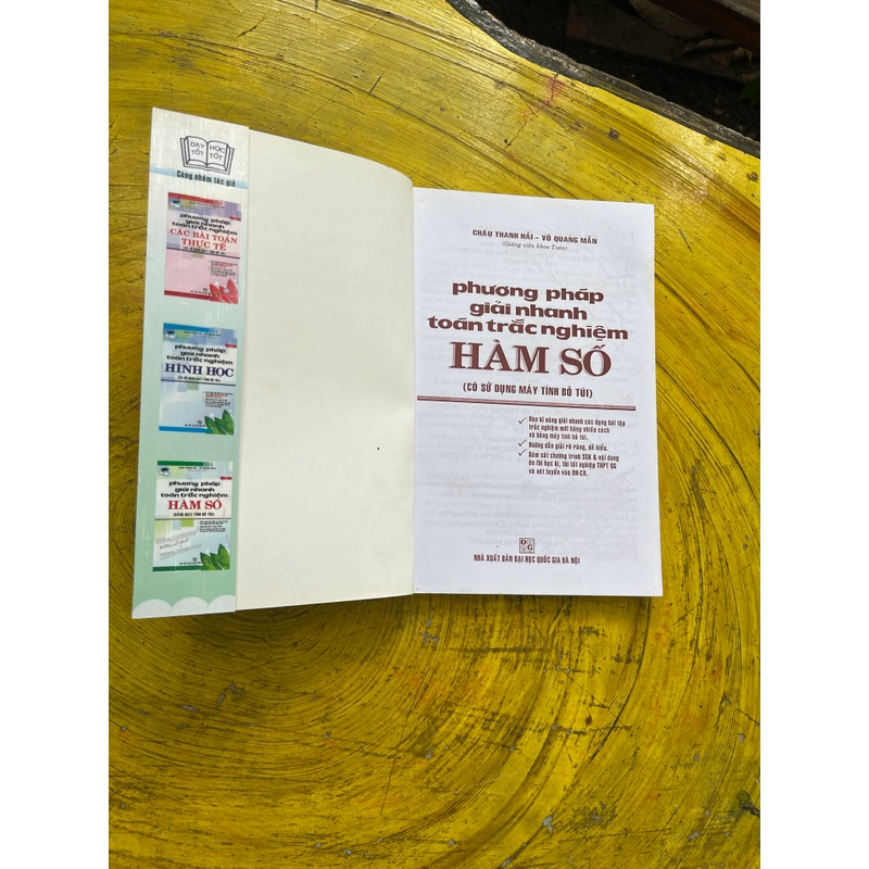 PHƯƠNG PHÁP GIẢI NHANH TOÁN TRẮC NGHIỆM HÀM SỐ 541212