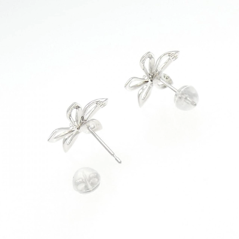 PT/K14WG Bông tai kim cương hoa 0.04CT - Hàng hiệu Chính hãng 869131