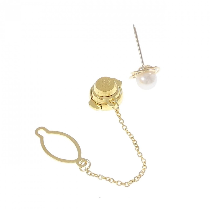 K18YG Cà phê Akoya 6.3mm - Hàng hiệu Chính hãng 872055