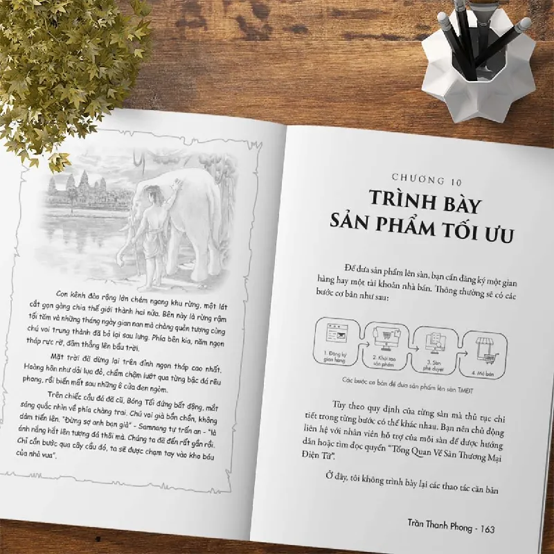 Trên Lưng Khổng Tượng - Trần Thanh Phong - GIVER BOOKS - MARKETING KINH DOANH 595499