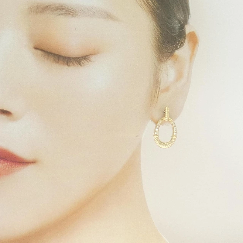 K18YG Bông tai Kim cương 0.22CT - Hàng hiệu Chính hãng 874241