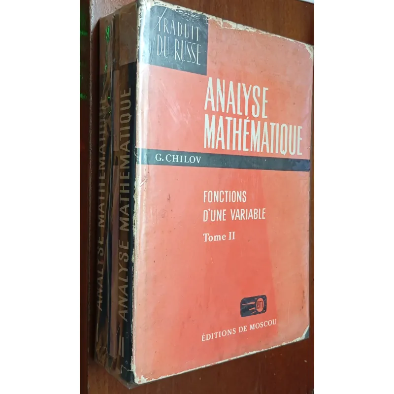 2 sách Toán tiếng nước ngoài - Analyse Mathémmatique 888057