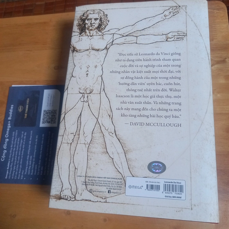 LEONARDO DA VINCI ƯALTER  (ISAACSON BÌA CỨNG) 299742