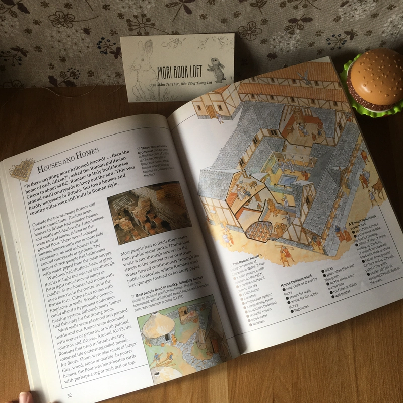 Sách kiến thức History of Britain: Roman Britain và Georgian Britain, Used 442989