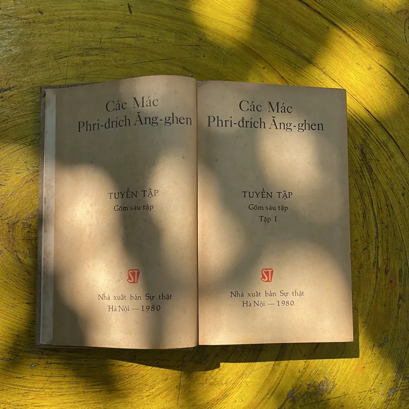 MÁC - ĂNG-GHEN TUYỂN TẬP- (5 cuốn)- nhà xuất bản sự thật 1983 713228