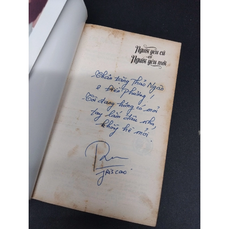 Người yêu cũ có người yêu mới Iris Cao mới 70% ố nặng có chữ ký tác giả 2013 HCM.ASB0609 916945