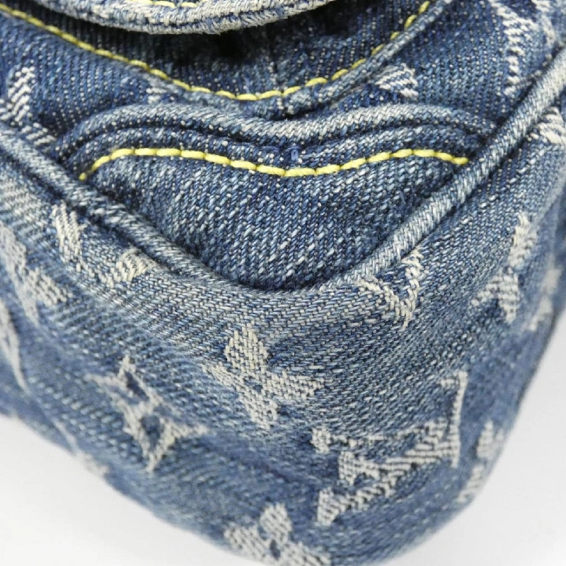 【Vintage】Túi máy ảnh Louis Vuitton Monogram Denim M95348 Túi đeo vai 613490