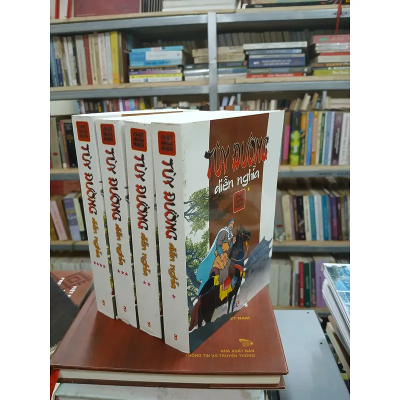 TÙY ĐƯỜNG DIỄN NGHĨA (TRỌN BỘ 4 TẬP) - CHỮ NHÂN HOẠCH 736182