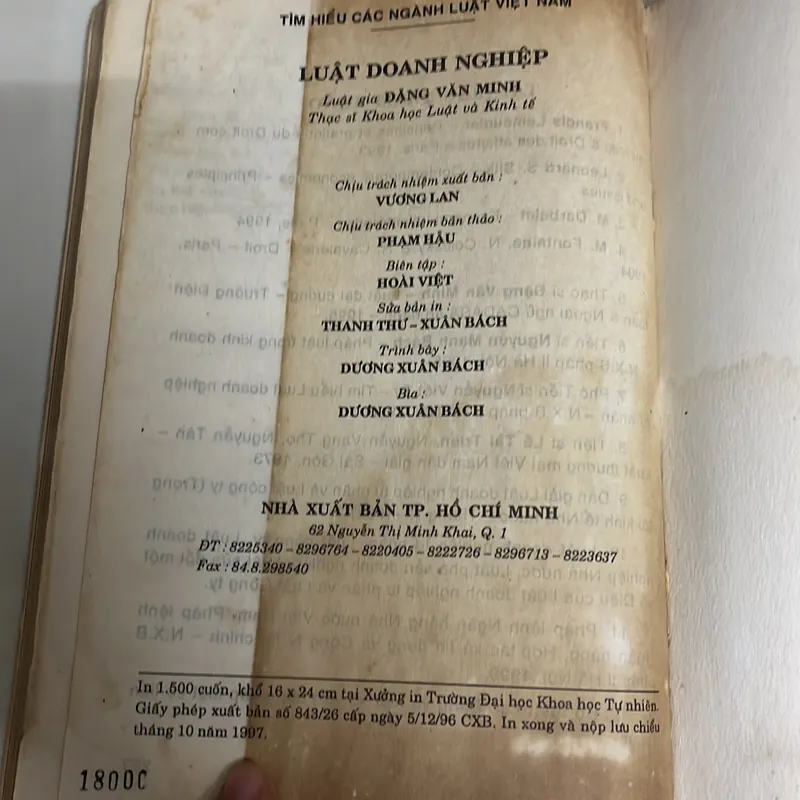 [luật - chính trị] Tìm hiểu luật doanh nghiệp _ Đặng Văn Minh 712509