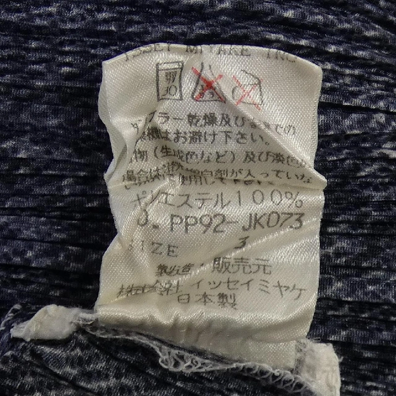 Pleats Please 1999 In ấn denim PP92-JK073 Áo - Hàng hiệu Chính hãng 819575