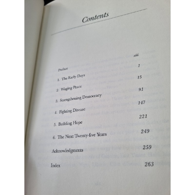 BEYOND THE WHITE HOUSE : WAGING PEACE, FIGHTING DISEASE, BUILDING HOPE - JIMMY CARTER 119581