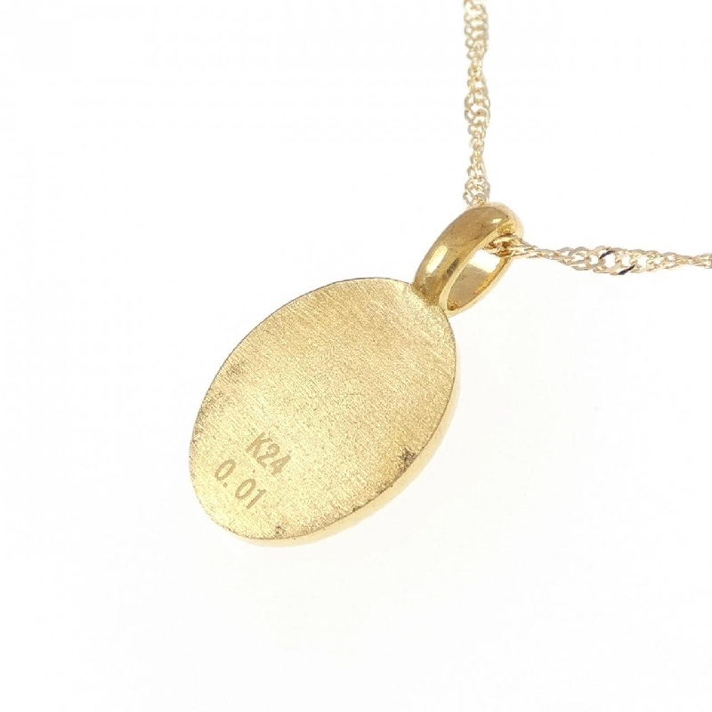 K24YG/K18YG Chữ cái Y Dây chuyền kim cương 0.01CT - Hàng hiệu Chính hãng 856741