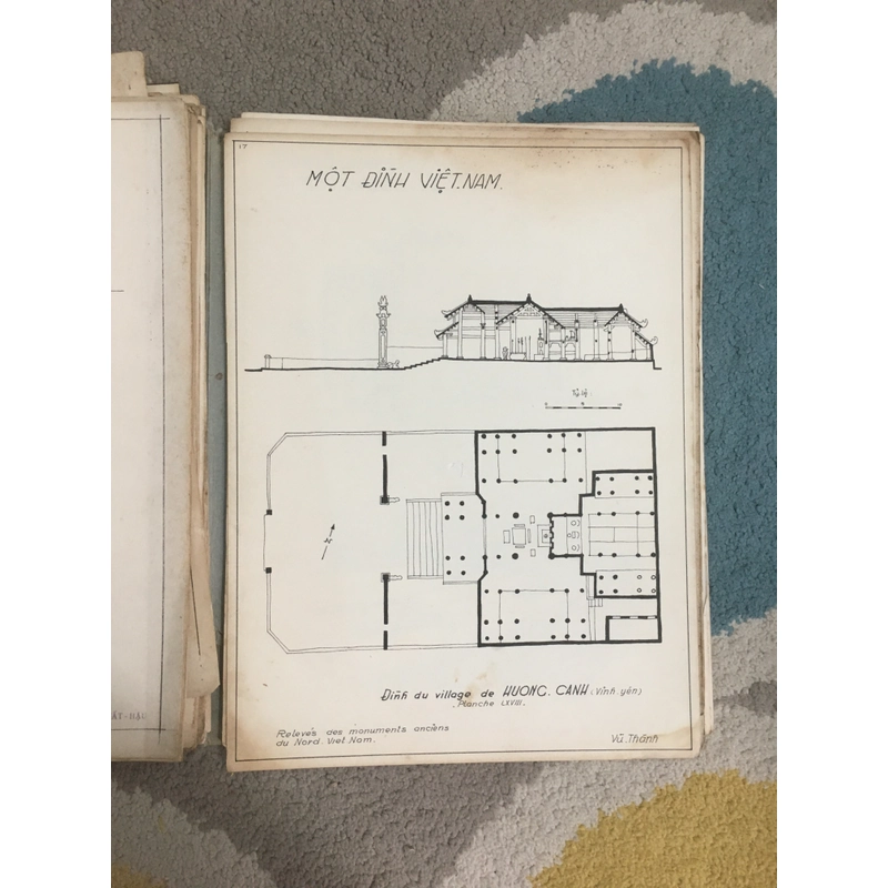 (1970-1971) Tập vẽ tay về Lịch Sử Kiến trúc Tôn Giáo của sinh viên Đại học Kiến Trúc 279447