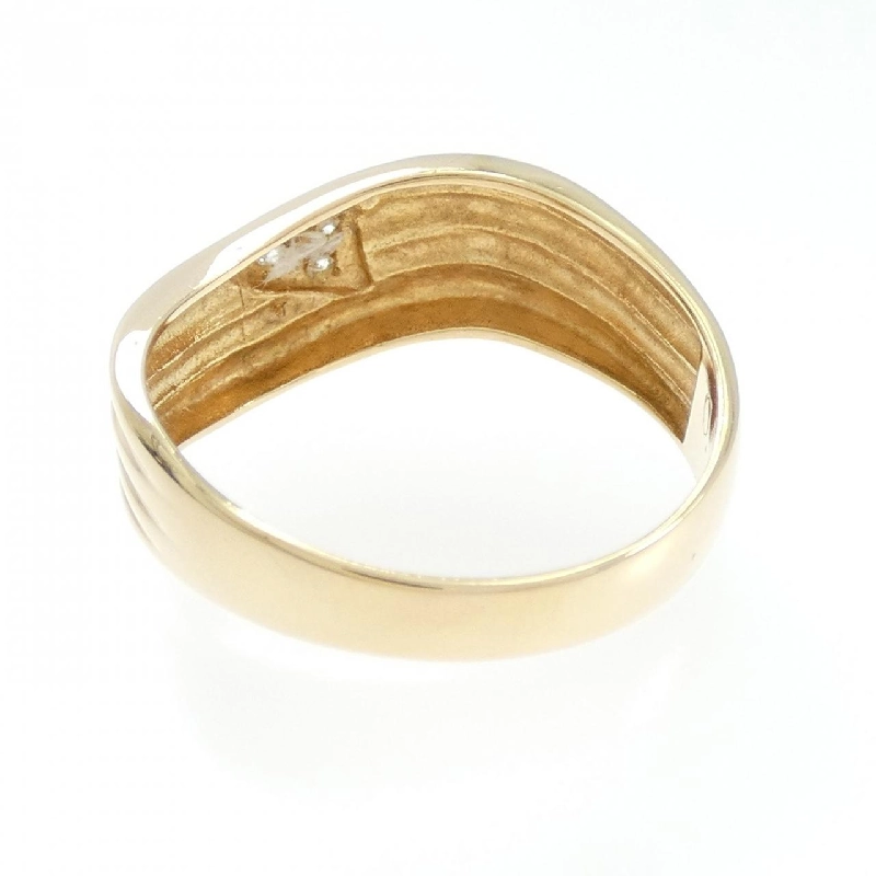 Nhẫn kim cương K18YG 0.03CT 670484