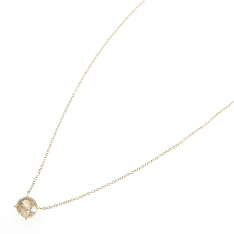 K18YG Zircon Necklace 1.675CT - Hàng hiệu Authentic 860261