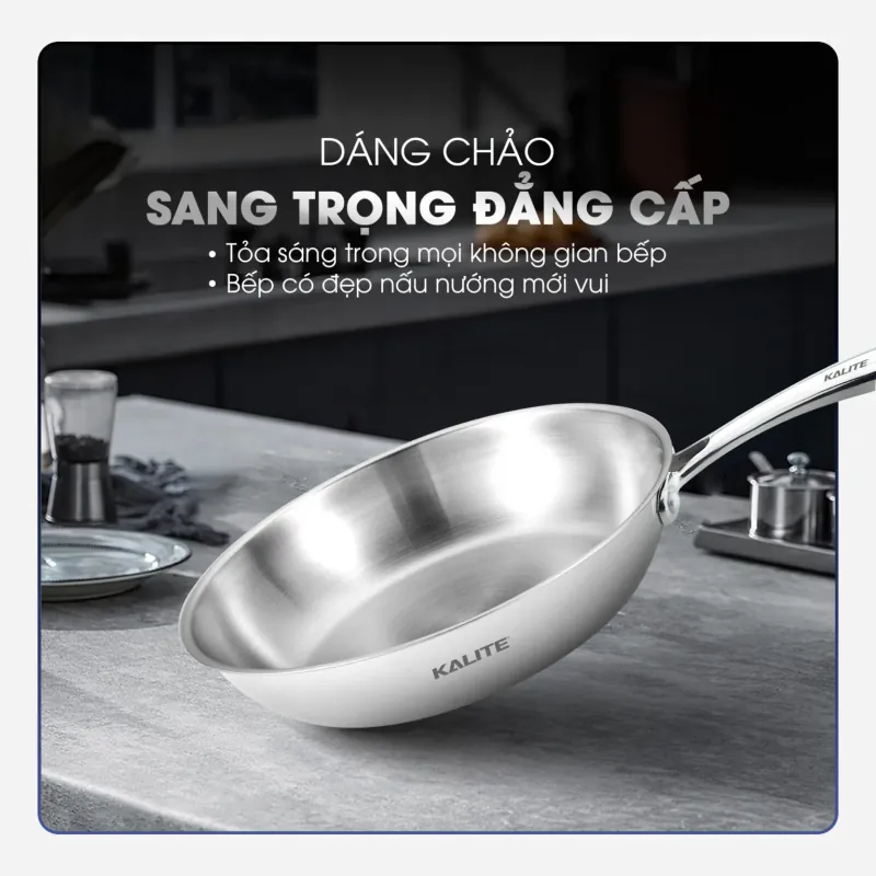 Chảo inox nguyên khối TRIPRO KALITE KL825 795688