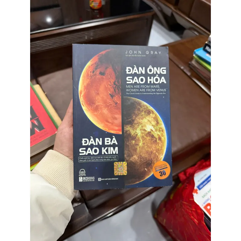 Đàn Ông Sao Hỏa Đàn Bà Sao Kim – John Gray | Sách tâm lý tình yêu bán chạy- K3 1010300